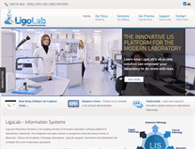 Tablet Screenshot of ligolab.com